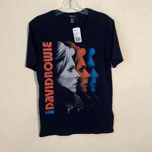 FOREVER 21 DAVID BOWIE T-Shirt Men’s Size XS